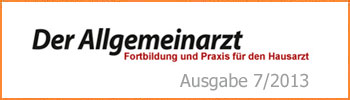 Der Allgemeinarzt, Ausgabe 7/2013